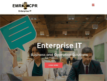Tablet Screenshot of emrcpr.com